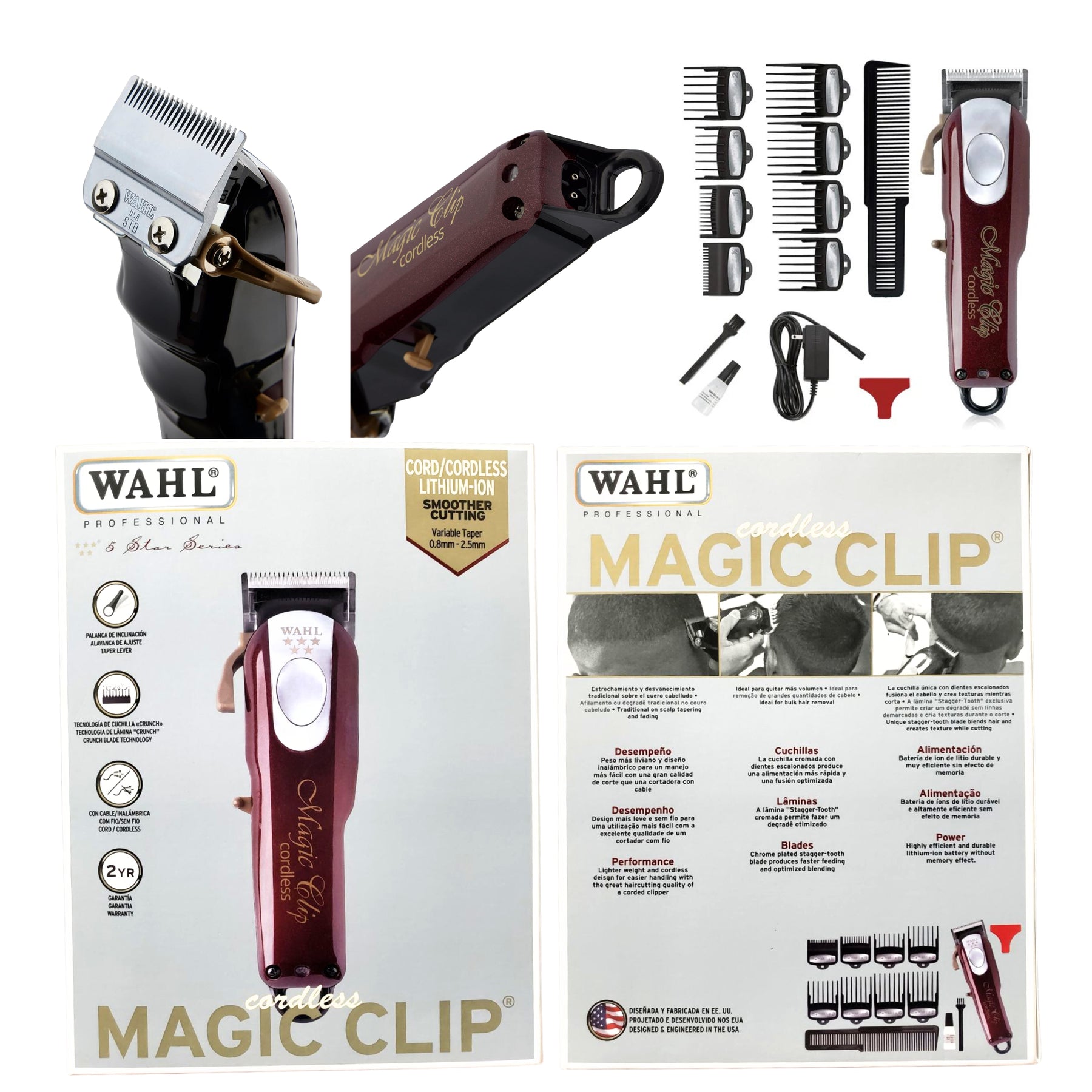 Magic Clip Wahl Senior Inalambrica 2021 Wahl Professional Magic