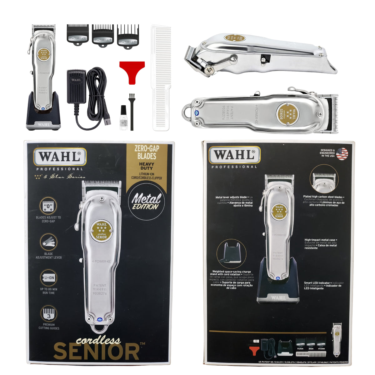 Equipo - Wahl Professional 5 Star Senior Cordless Metal Edition