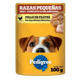 POLLO EN FILETES RAZAS PEQUEÑAS PEDIGREE 100G