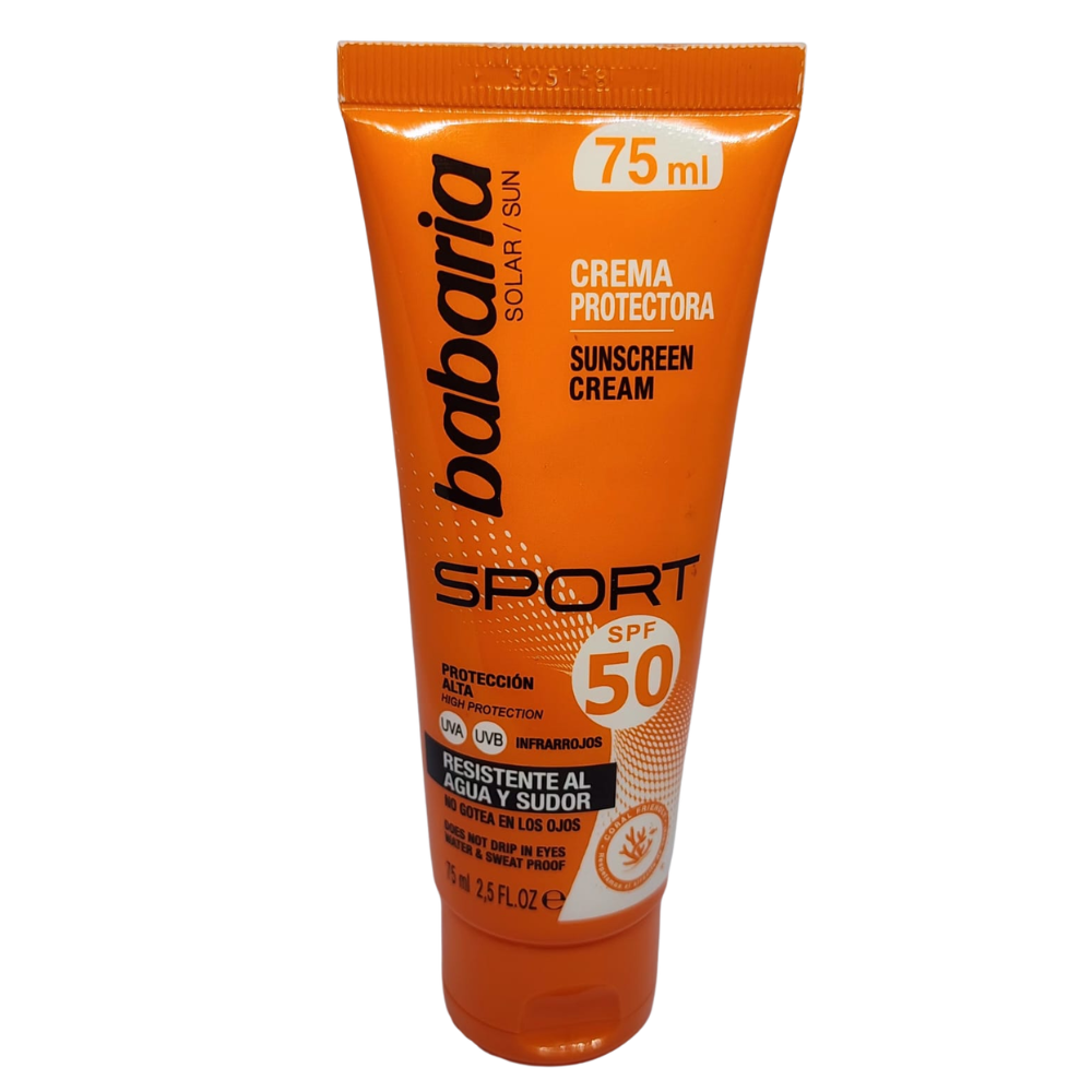 Protector solar sport spf 50 Babaria 75ml