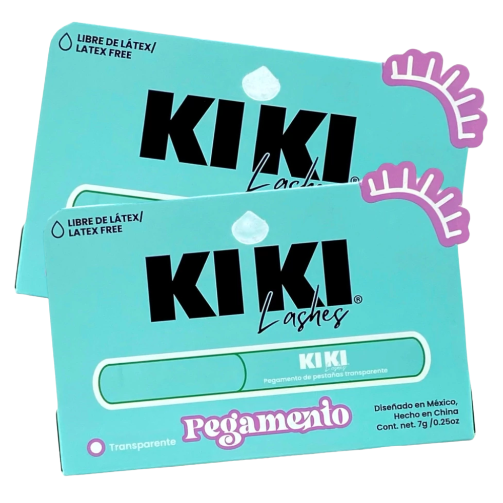 Pegamento para Pestañas Punta Espátula libre de Látex - Kiki Lashes
