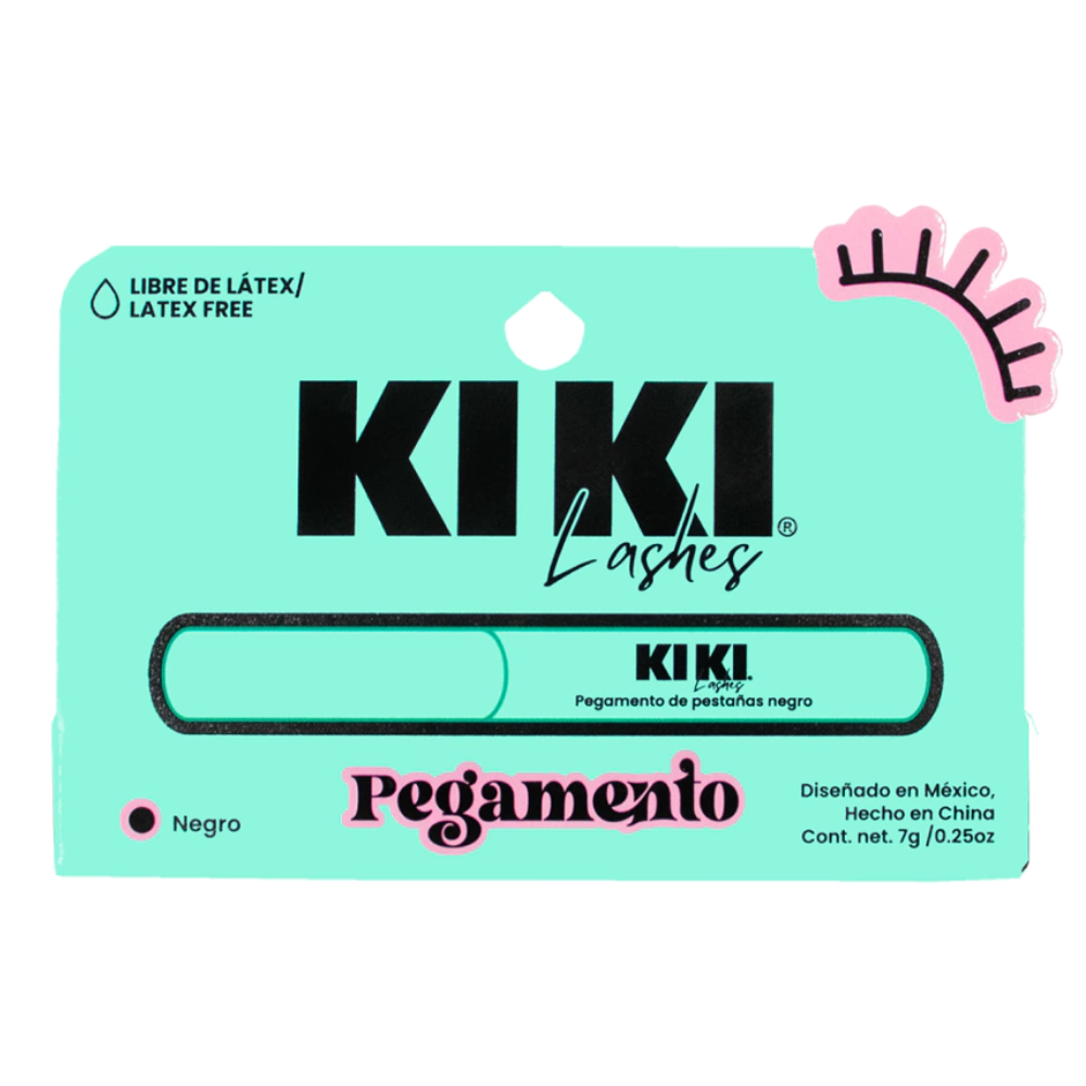 Pegamento para Pestañas Punta Espátula libre de Látex - Kiki Lashes