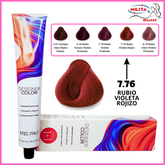 Tintes - Tinte Tec Italy Designer Color 7.76 Rubio Violera Rojizo 90ml