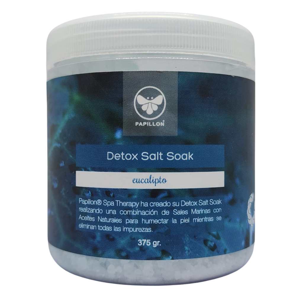 Detox Salt Soak Eucalipto Papillon 375gr