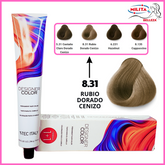 Tintes - Tinte Tec Italy Designer Color 8.31 Rubio Dorado Cenizo 90ml
