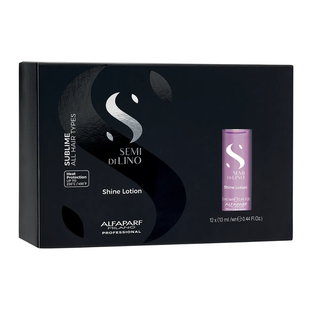 AMPOLLA SHINE LOTION SEMI DE LINO ALFAPARF