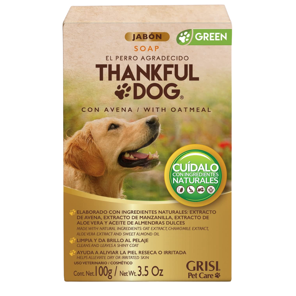 JABON THANKFUL DOG 100G GRISI