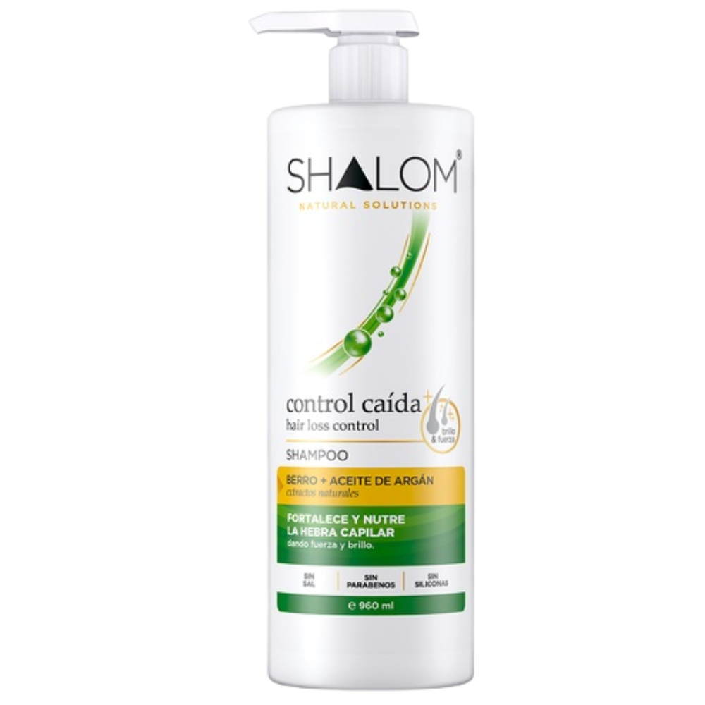 Shampoo Control Caída 960ml Shalom