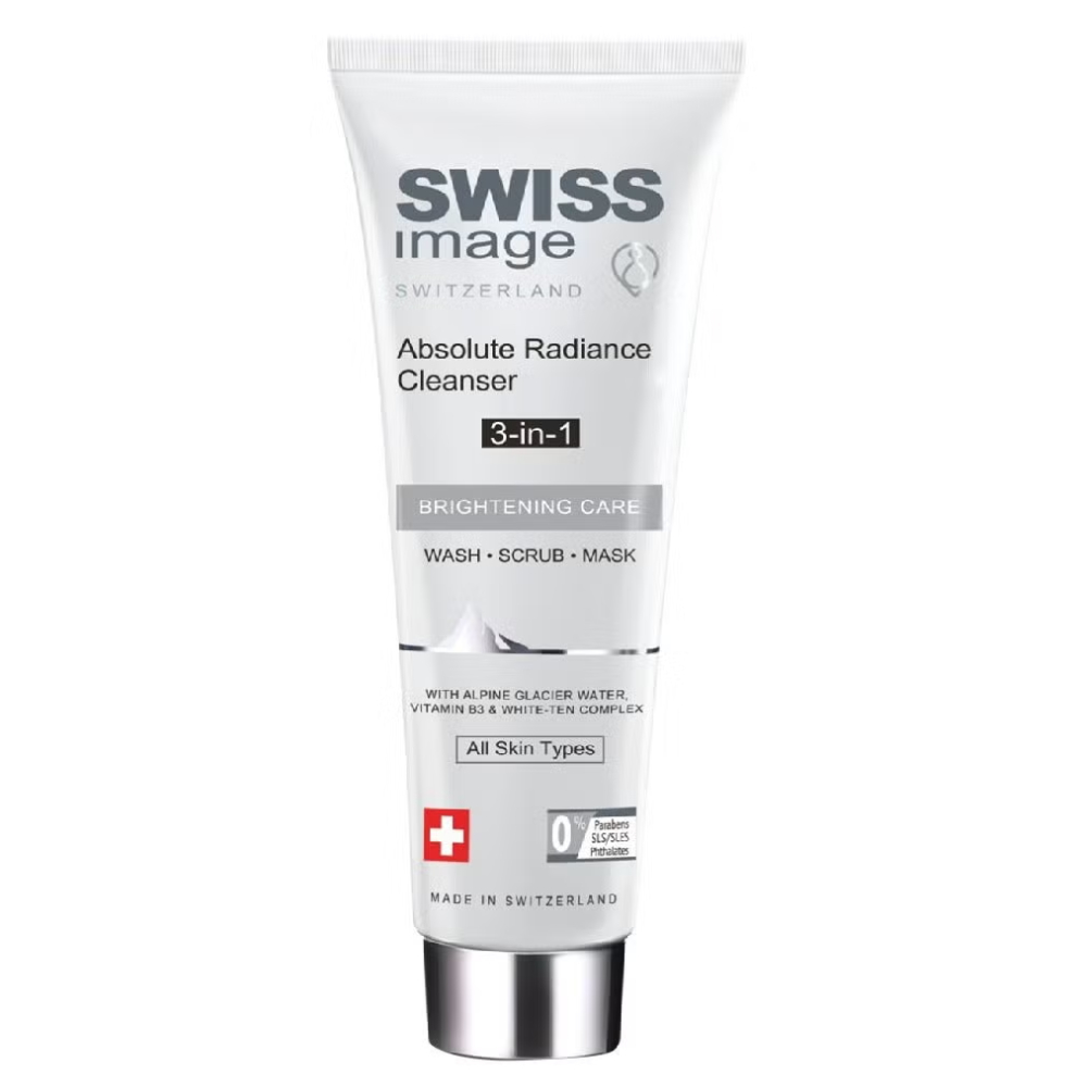 ADSOLUTE RADIANCE WHITENING CLEANSER 3-IN-1 100ML SWISS IMAGE